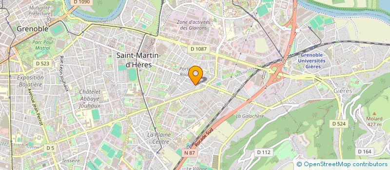 localisation de l'entreprise LOUCAMADI  SAINT-MARTIN-D'HERES