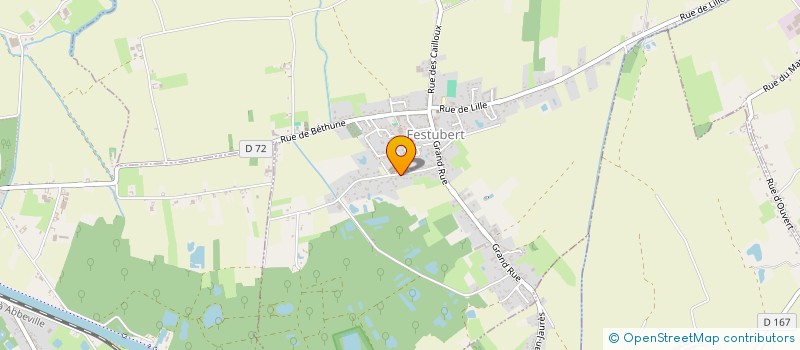 localisation de l'entreprise LOUCANMAX 2  FESTUBERT