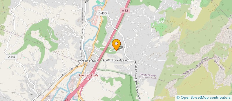 localisation de l'entreprise LOUCARLA  ROQUEVAIRE