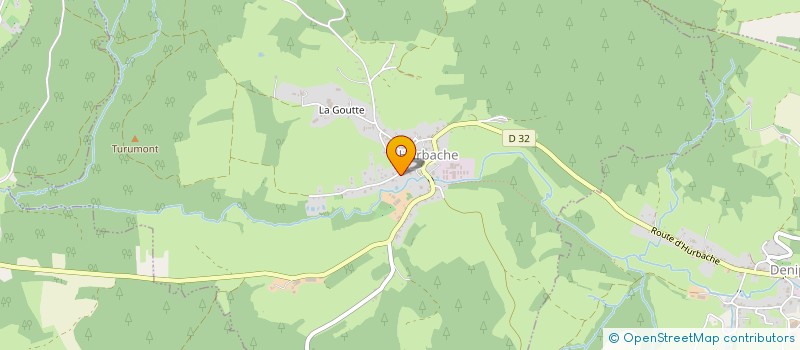 localisation de l'entreprise LOUCASUR  HURBACHE