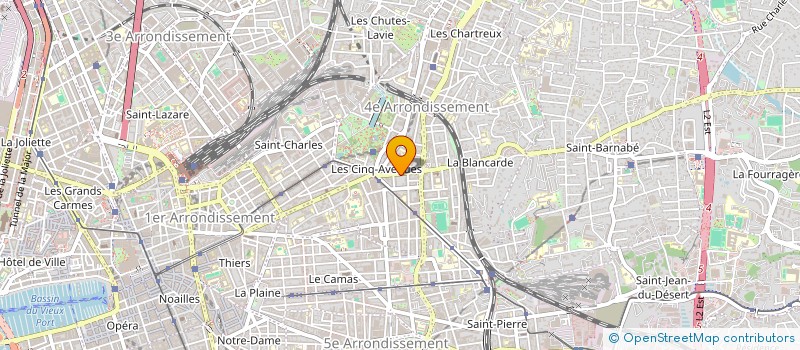 localisation de l'entreprise LOUCE CORPORATION  MARSEILLE