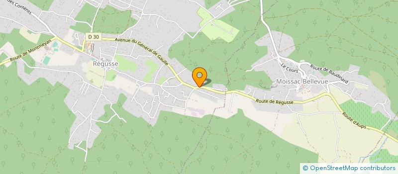 localisation de l'entreprise LOUCESAR  AUPS