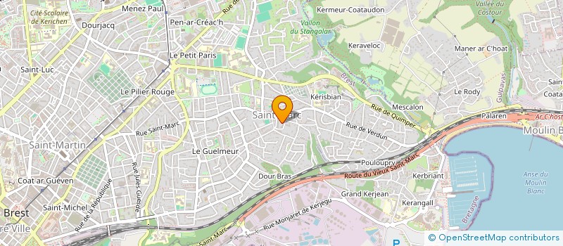 localisation de l'entreprise LOUCETHI à BREST