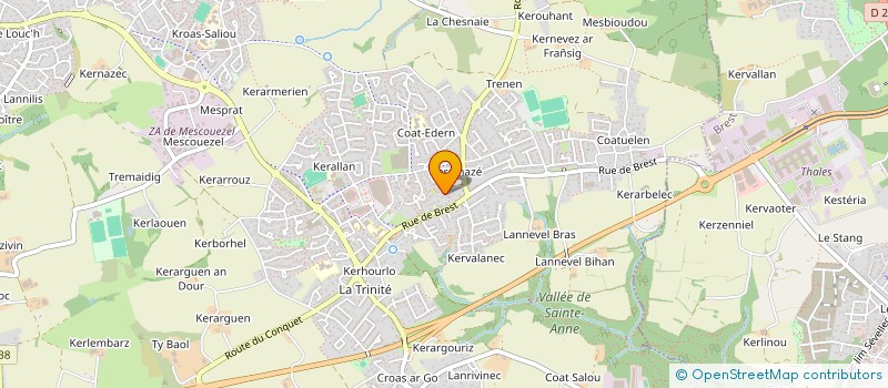 localisation de l'entreprise LOUCHAPIMLINO  PLOUZANE