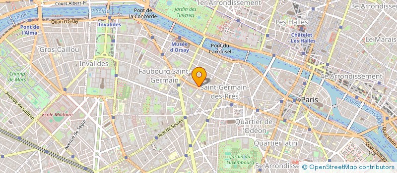 localisation de l'entreprise LOUCHAVIC  PARIS