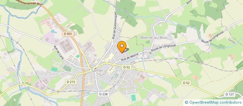 localisation de l'entreprise LOUCHEZ LESEIGNEUR  SAMER