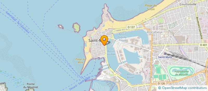 localisation de l'entreprise LOUCHI à SAINT-MALO