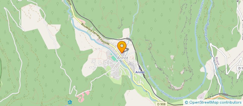 localisation de l'entreprise LOUCHIA à ANNOT