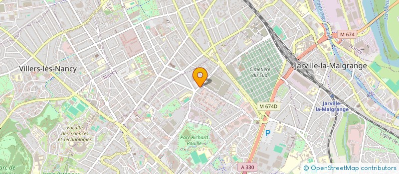 localisation de l'entreprise LOUCHOU  VANDUVRE-LES-NANCY