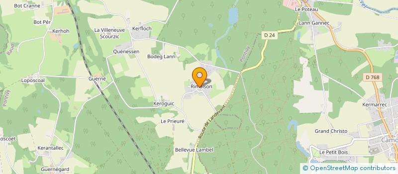 localisation de l'entreprise LOUCIA  BAUD