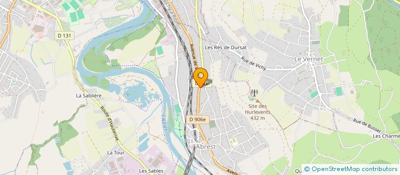 localisation de l'entreprise LOUCIE  ABREST