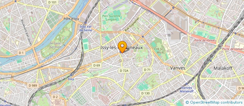 localisation de l'entreprise LOUCINE à ISSY-LES-MOULINEAUX