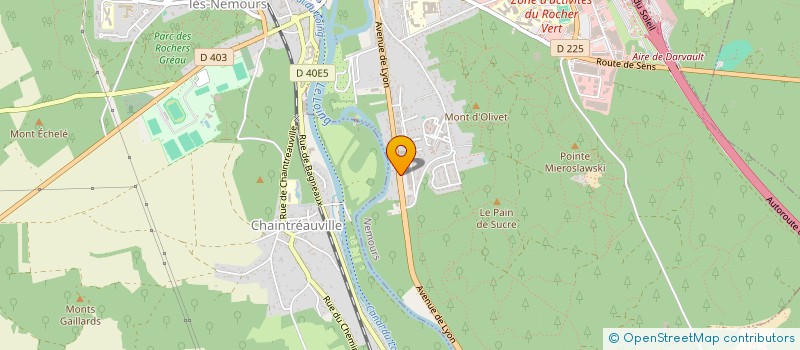 localisation de l'entreprise LOUCKA  NEMOURS