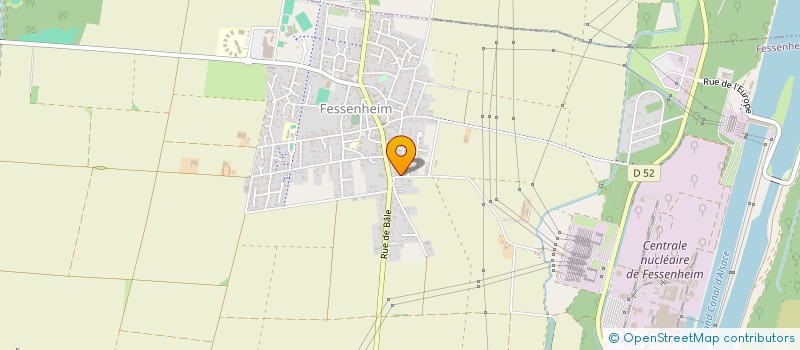 localisation de l'entreprise LOUCKY  FESSENHEIM