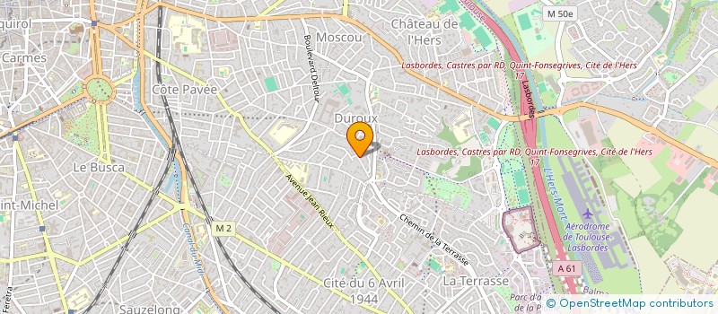 localisation de l'entreprise LOUCLA à TOULOUSE
