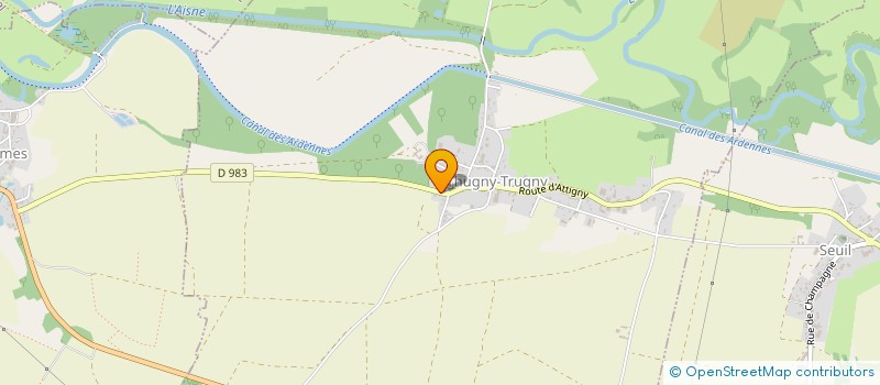 localisation de l'entreprise LOUCYPCHA  THUGNY-TRUGNY