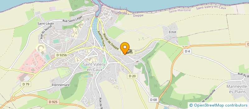 localisation de l'entreprise LOUD STUDIO & DESIGN  SAINT-VALERY-EN-CAUX