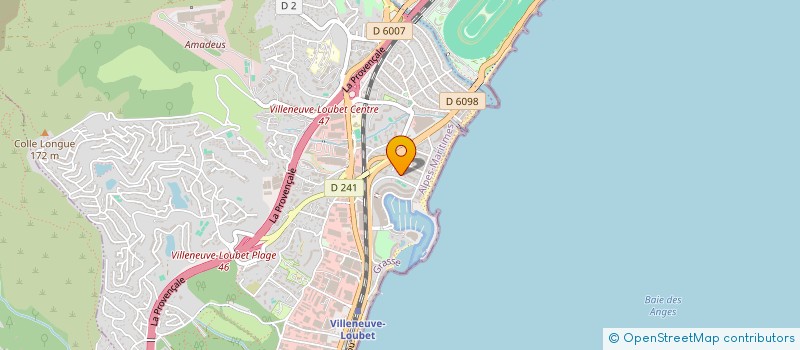 localisation de l'entreprise LOUDANNYY LOGISTIQUES à VILLENEUVE-LOUBET