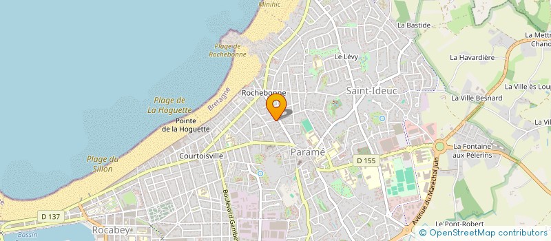 localisation de l'entreprise LOUDELE  SAINT-MALO