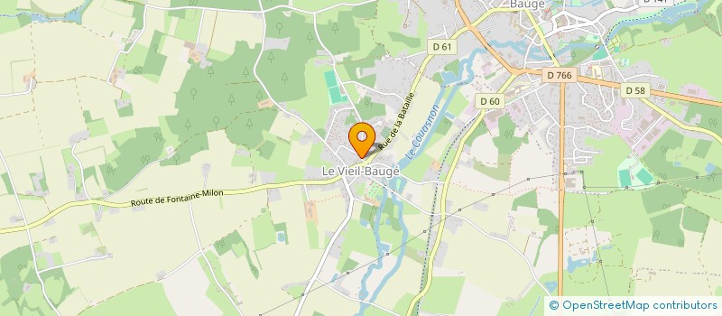 localisation de l'entreprise LOUDEN  BAUGE-EN-ANJOU