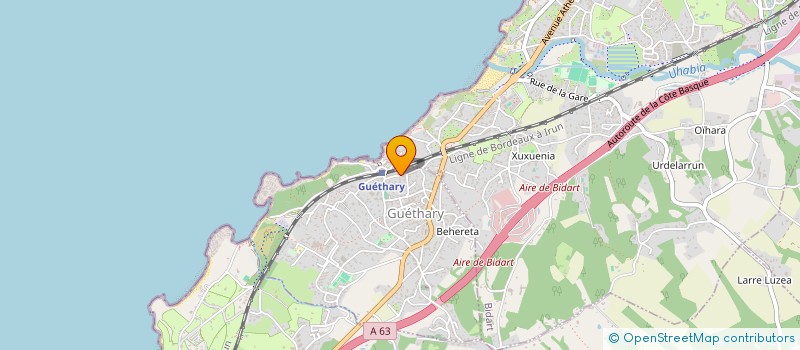 localisation de l'entreprise LOUDEV 2021  GUETHARY