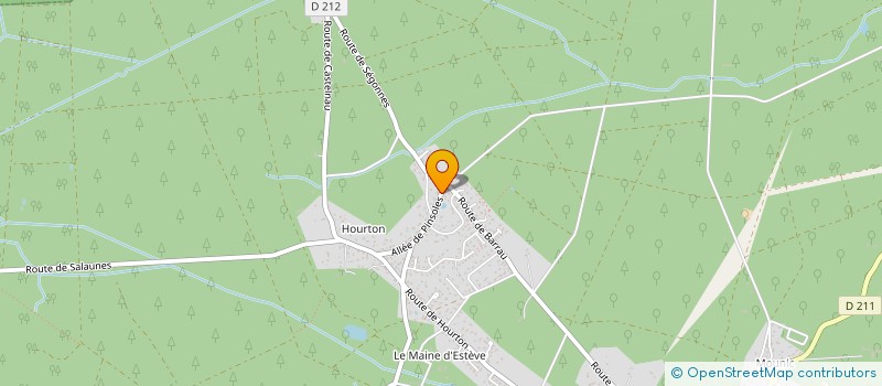 localisation de l'entreprise LOUDI  SAINT-AUBIN-DE-MEDOC