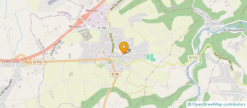 localisation de l'entreprise LOUDIA  TREMUSON