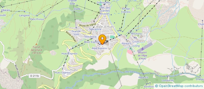localisation de l'entreprise LOUDIE à HUEZ