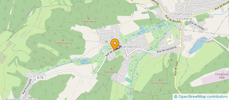 localisation de l'entreprise LOUDIGNA  VARSBERG