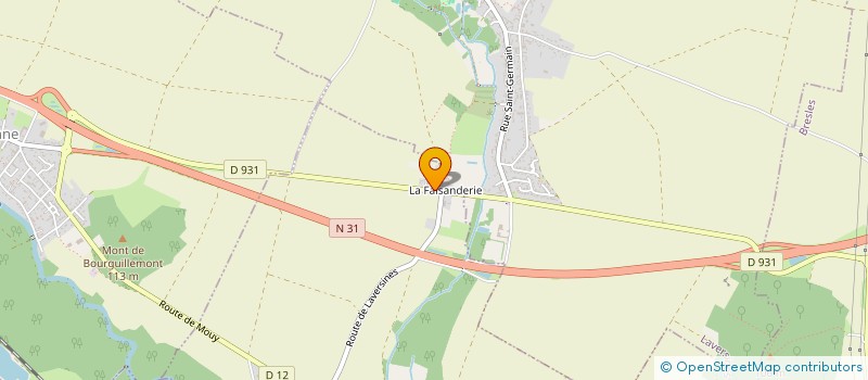 localisation de l'entreprise LOUEBOX 60  ROCHY-CONDE