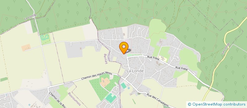 localisation de l'entreprise LOUELSA  LA LONDE