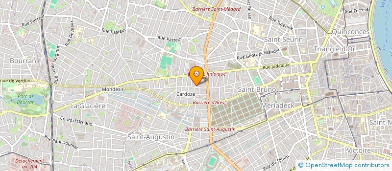 localisation de l'entreprise LOUER MON CABINET  BORDEAUX