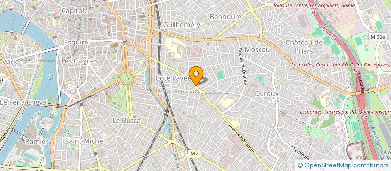 localisation de l'entreprise LOUER UNE PISCINE à TOULOUSE