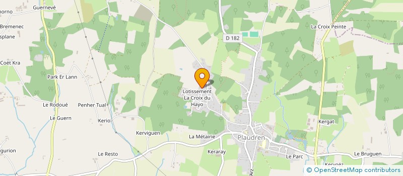 localisation de l'entreprise LOUESDON à PLUMELEC
