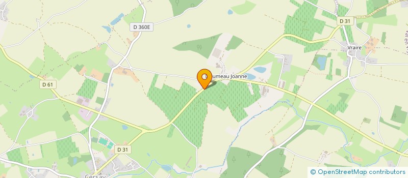 localisation de l'entreprise LOUESTELEC  VAL EN VIGNES