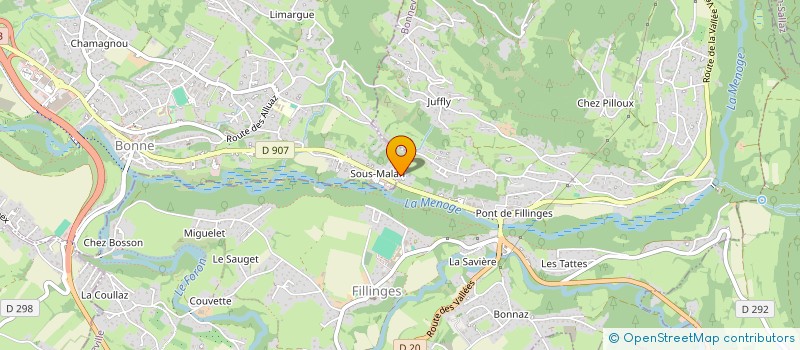 localisation de l'entreprise LOUET SA à BONNE