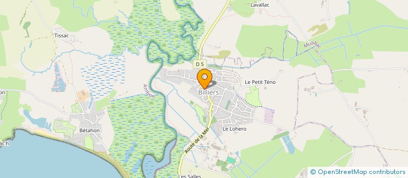 localisation de l'entreprise LOUETBLAON  ARZAL