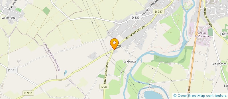 localisation de l'entreprise LOUETONTERRAIN à SAINT-POURCAIN-SUR-SIOULE