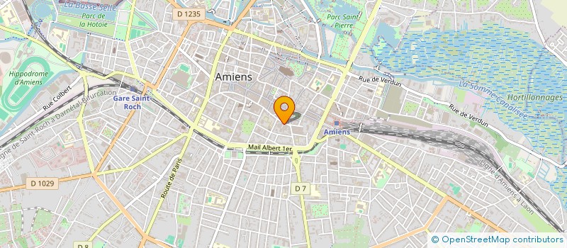 localisation de l'entreprise LOUETTE-LECLERCQ ET ASSOCIES  AMIENS