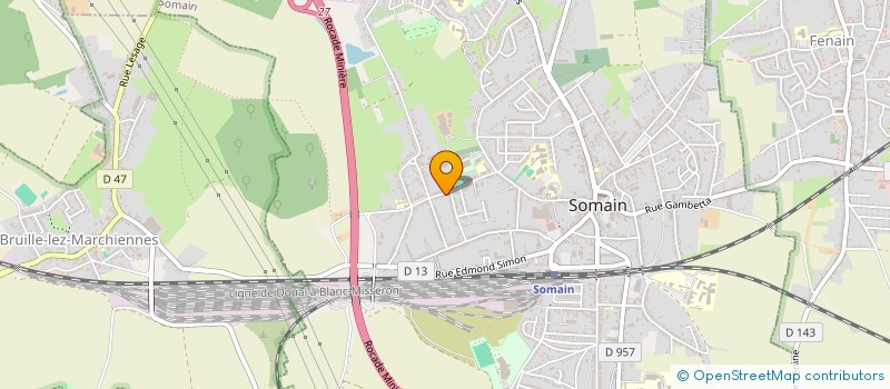 localisation de l'entreprise LOUEUR D'ESPOIR  SOMAIN