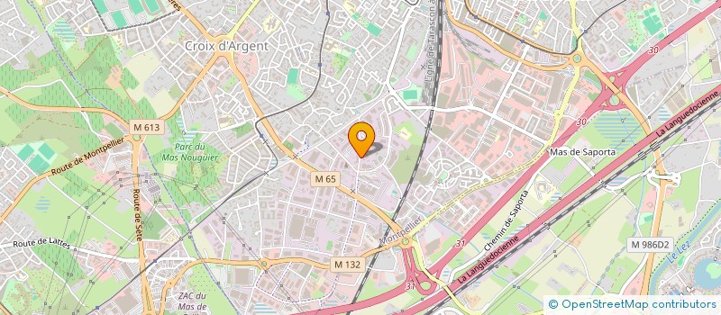 localisation de l'entreprise LOUEUR DE LUXE GROUPE à MONTPELLIER