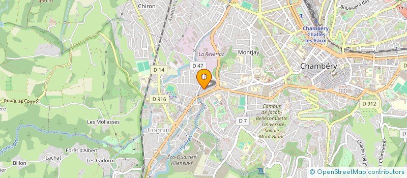 localisation de l'entreprise LOUEUR EN MEUBLE NON PROFESSIONNEL (LMNP)  CHAMBERY