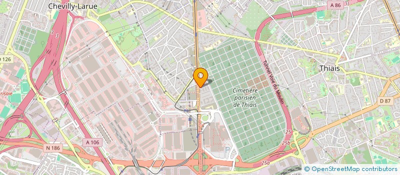 localisation de l'entreprise LOUEUR MEUBLEE NON PROFESSIONELLE  THIAIS