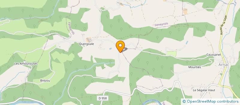 localisation de l'entreprise LOUEURS DE CANOES DES GORGES DE L'AVEYRON  SAINT ANTONIN NOBLE VAL