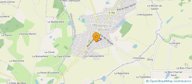 localisation de l'entreprise LOUEVASA3 à BEAUPREAU-EN-MAUGES