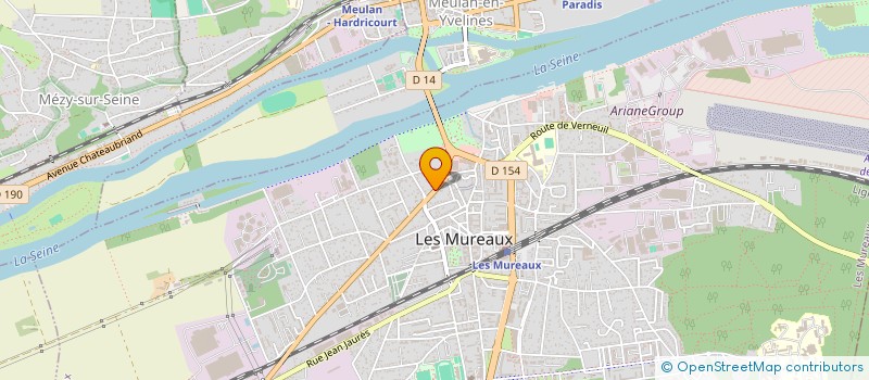 localisation de l'entreprise LOUEZ TOUT à LES MUREAUX