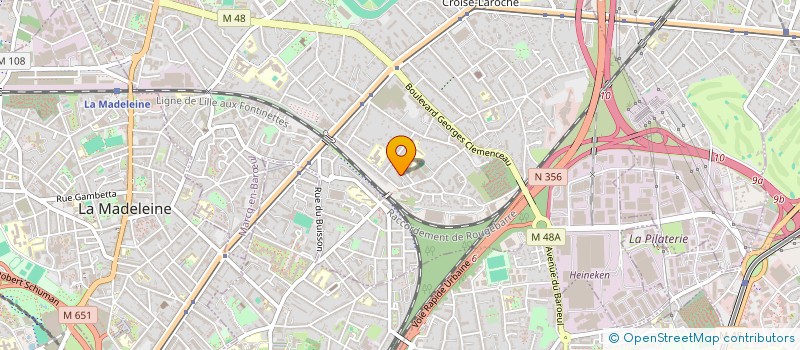 localisation de l'entreprise LOUFANJU SCPI à MARCQ-EN-BARŒUL