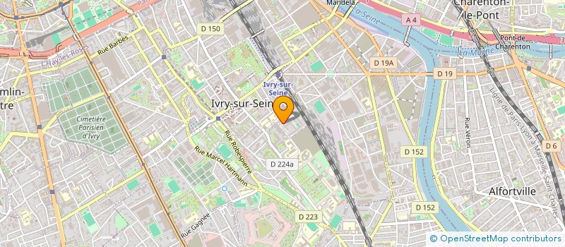 localisation de l'entreprise LOUFFY  IVRY-SUR-SEINE