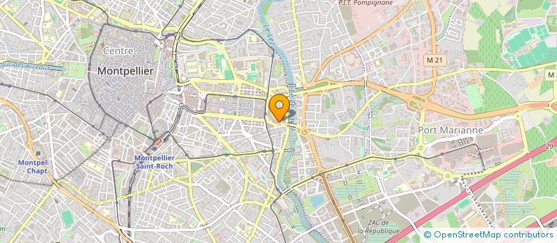 localisation de l'entreprise LOUFLA à MONTPELLIER