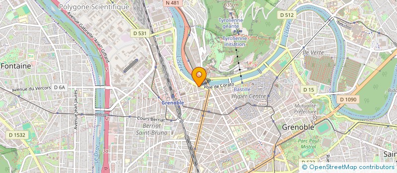 localisation de l'entreprise LOUFY  GRENOBLE